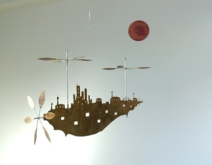 太陽と飛行船