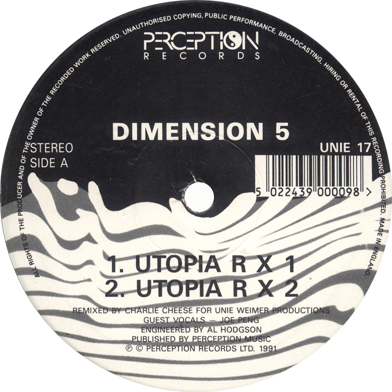 Dimension 5 - Utopia (Midsummer Madness Remixes) (1991)