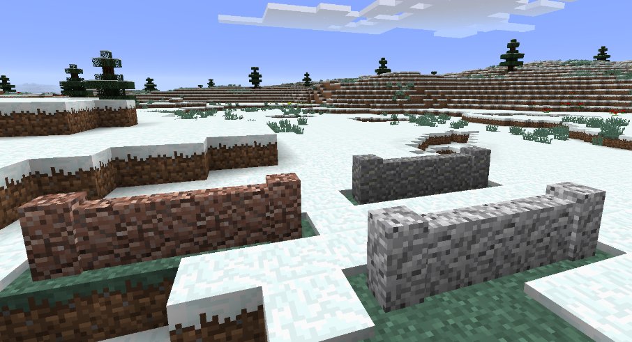 Minecraft バージョン 1 14で新たに半ブロックが14種類 階段が14種類 壁が12種類追加される模様 レンガの壁 や 花崗岩の階段 などが公開された まいんくらふとにっき