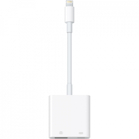 Apple Lightning - USB 3カメラアダプタ A1619 - Poorman's Gold