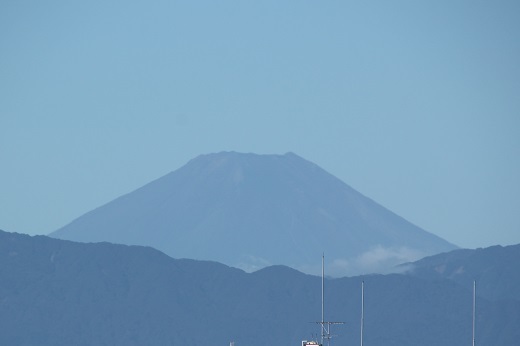 台風一過の富士山１