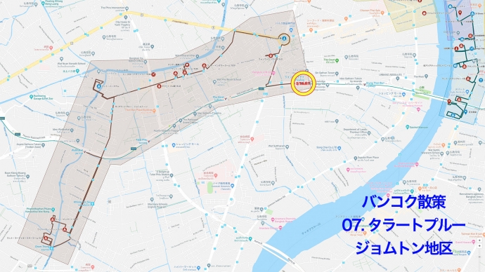 07_Bangkok Map タラートプルー地区